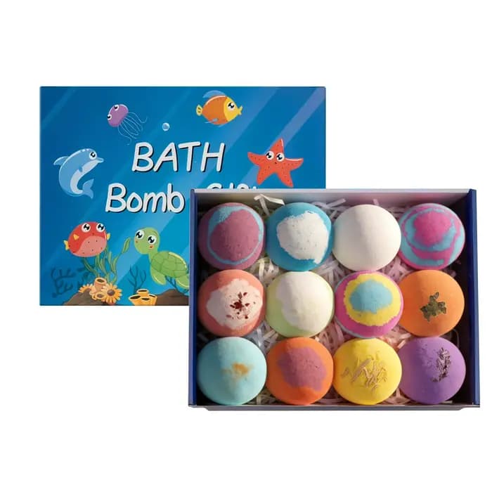 Bombes de bain pour enfants avec surprise cachée, bulles colorées et riches, jouets de bain amusants