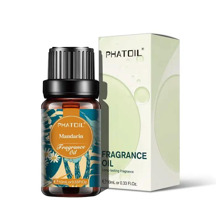 PHATOIL 10ml huile parfumée pour bougies faisant diffuseur noix de coco vanille café noir opiumm ang