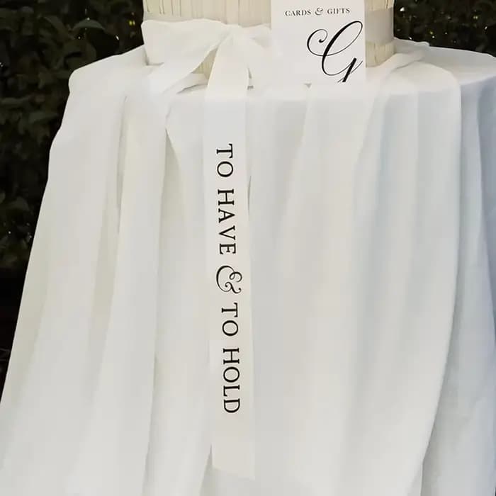Bande de ruban pour avoir et tenir, souhaitant bien, boîte-cadeau de mariage, ruban décoratif, cadea