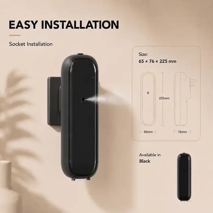 Diffuseur d'arômes intelligent, machine électrique à huiles essentielles, 100 ml, sans eau, contrôle