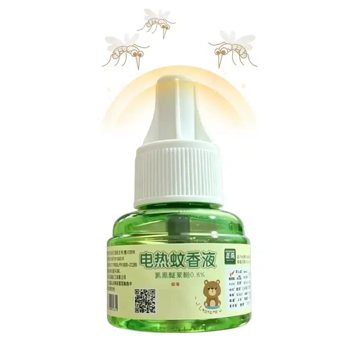Liquide Répulsif Moustiques Électrique, Recharge Liquide Répulsive Inodore pour la Maison, 1 pièce, 