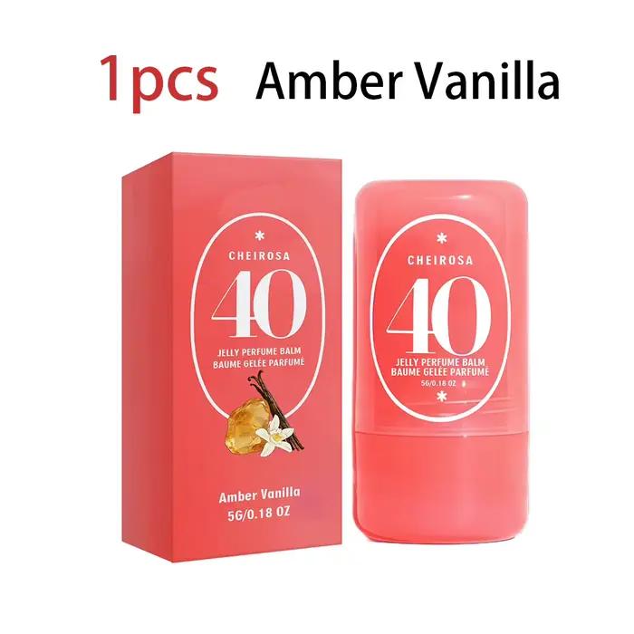 Baume de parfum solide Lychee Vanille Caramel 3 senteurs Voyage Portable de poche Naturel Parfum lon