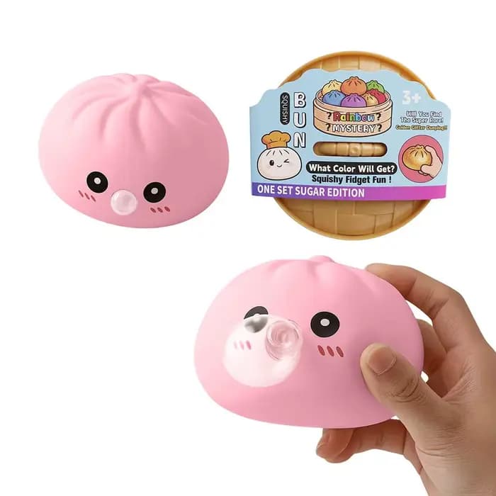 Nouveauté 2026 : Cadeaux Boîte Mystère Anti-stress – Jouets Souples à Souffler des Bulles, Jouets à 