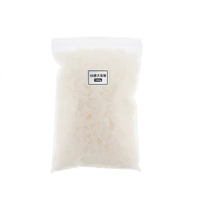 Cire de soja à 68 degrés, 500g, à point de fusion élevé, en flocons, matière première pour bougies, 