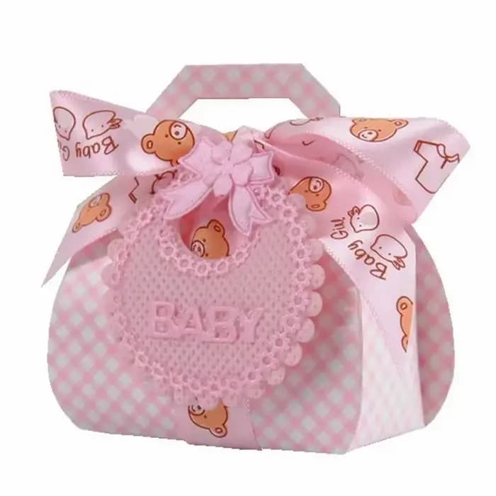 Boîte à bonbons de célébration de bébé, 50 pièces, bricolage, boîte-cadeau de fête prénatale, magnif