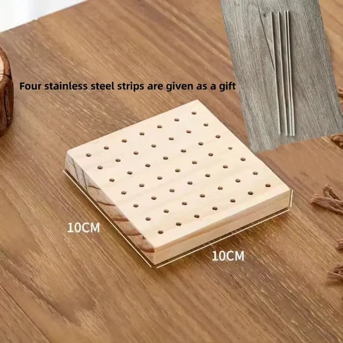 Plaque de bloc de crochet, plaque de bloc pour le tissage au crochet, plaque de bloc de grille de ba