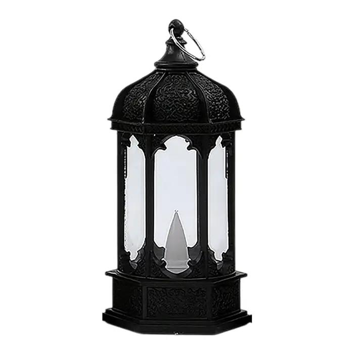 Lanterne Led à bougie alimentée par batterie, Mini lanternes de décoration, veilleuse portative, pet