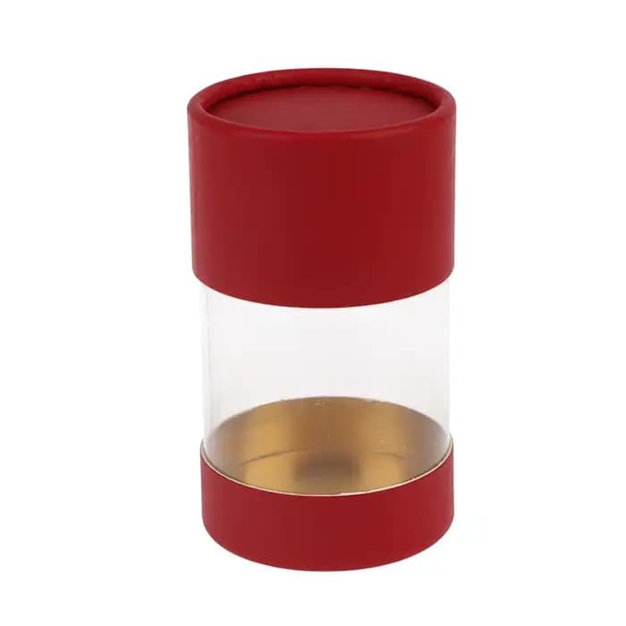 Boîte cylindrique artisanale pour le bricolage, les cadeaux de mariage, les flacons d'aromathérapie 