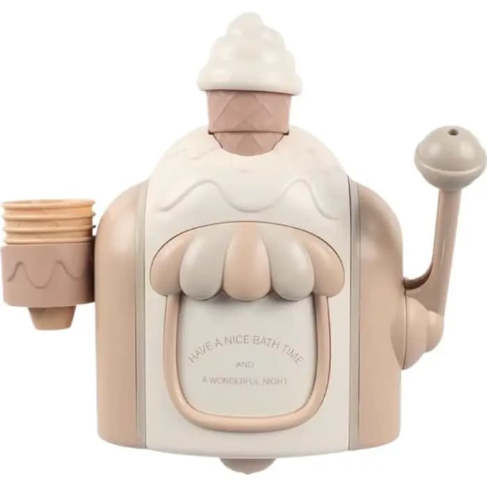 Machine à mousse à bulles pour enfants, jouets de bain de voiture avec aspiration puissante, machine