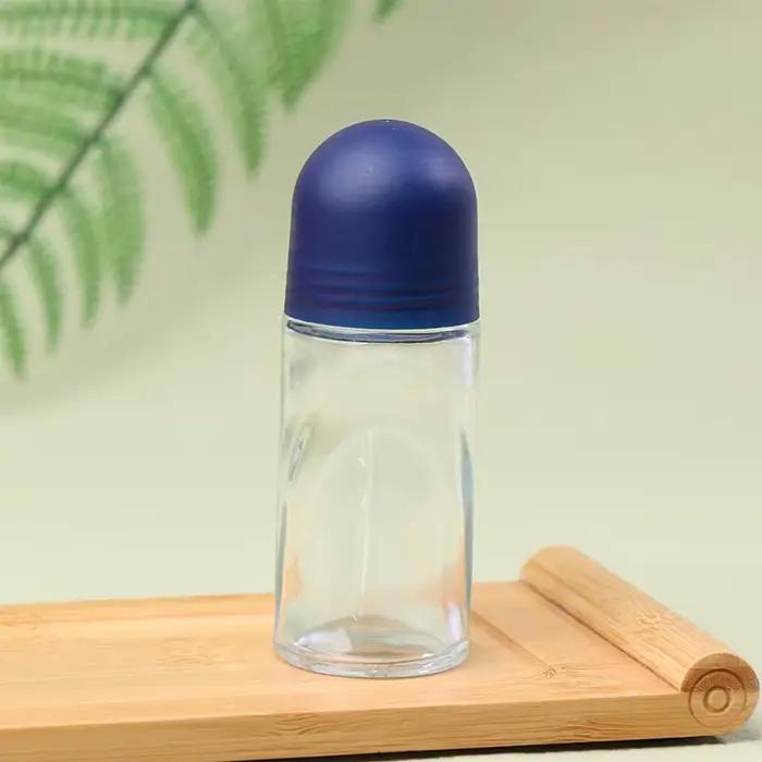 Rouleau en verre transparent HI, extra large, d'extraction d'huile de parfum, gel anti-transpiration