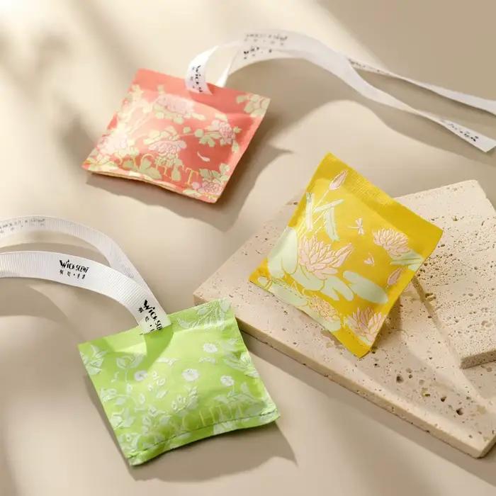 Coffret cadeau d'aromathérapie : Sachets parfumés pour armoire, sachets suspendus pour voiture et pochettes parfumées pour la maison
