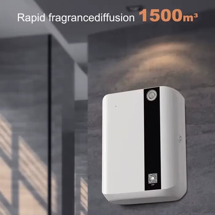 TEABLUM – diffuseur d'arôme 500ML, diffuseur d'huile essentielle Bluetooth pour la maison, parfum d'ambiance, climatisation, oasis aromatique électrique, désodorisant