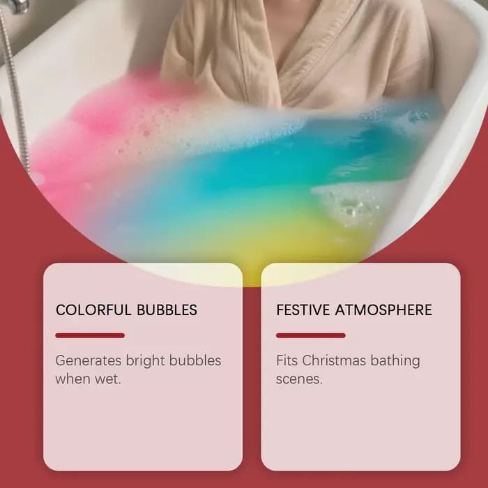 Bombes de bain pour enfants, avec boule de bain à bulles Surprise, Anti-Fatigue, relaxante, soins du corps, Spa, nouvel an, coffret cadeau de noël, 6/12/18 pièces