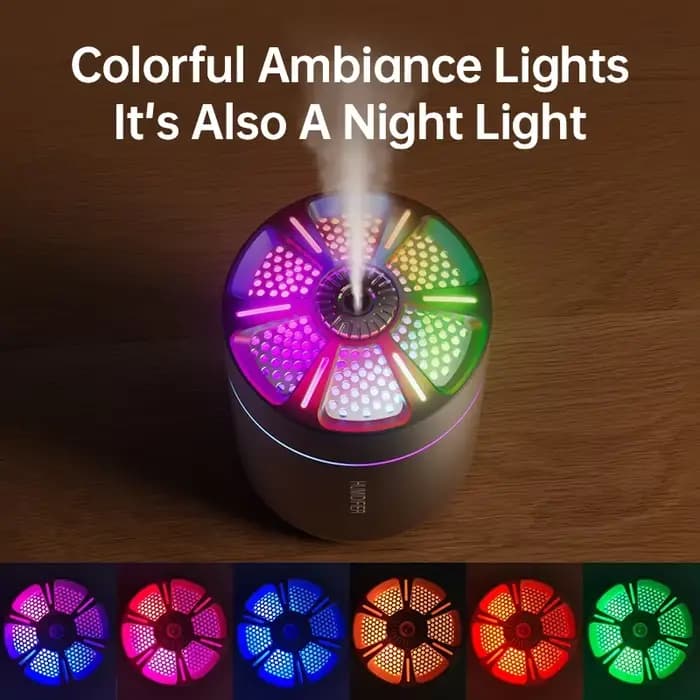 Mini humidificateur d'air électrique USB 180ML, diffuseur d'arôme, purificateur d'huile essentielle, brumisateur d'aromathérapie, lumières pour voiture, maison, chambre à coucher
