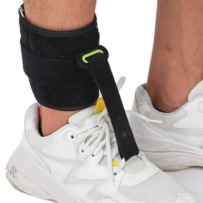 Outil orthopédique de goutte de pied réglable, support de rinçage réglable, outil de soin des pieds, fonction de ration posturale, attelle de jour