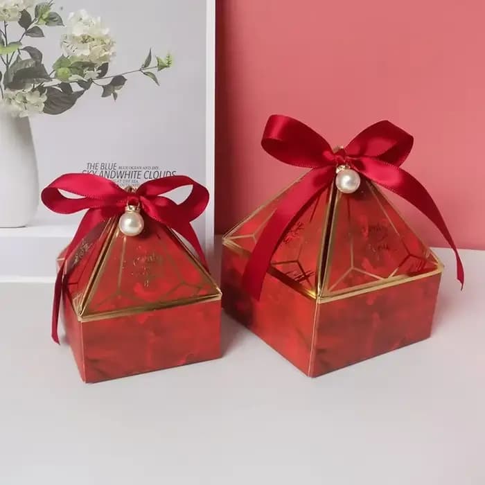 Boîte à Bonbons Bronzante Tour de Gemmes, Emballage Cadeau de Mariage, Uniquement pour Vous, Boîte Cadeau en Papier pour Bonbons au Chocolat, ixPréChristophe