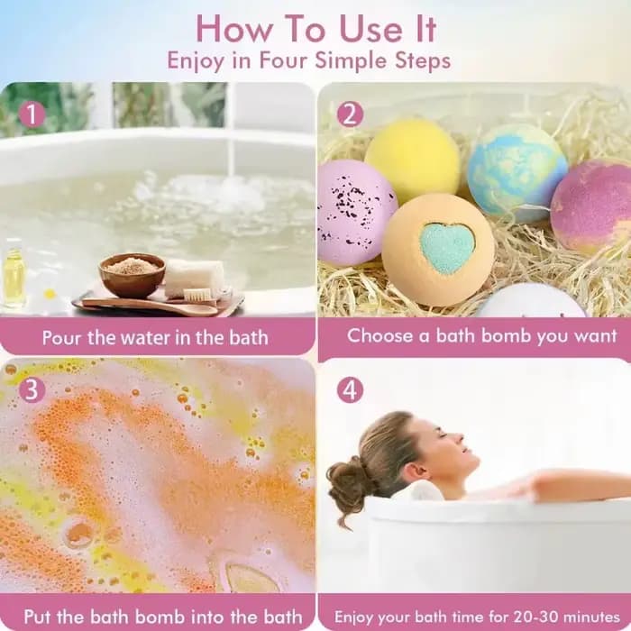 12 bombes de bain pour enfants par boîte avec des jouets surprise à l'intérieur, offrant une expérience de bain de niveau spa pour les enfants