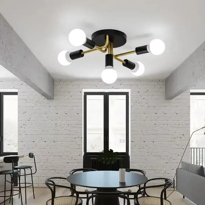 Plafonniers nordiques pour la maison, lampes de chambre à coucher, art de la personnalité, étude, salle à manger, simple, moderne, créatif