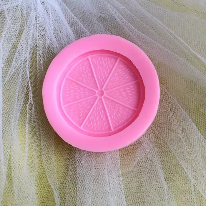 Moule en Silicone pour Fondant en tranches de fruits, Orange, agrumes, citron, chocolat, outils de décoration de gâteaux, accessoires de cuisine