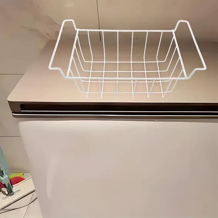 Étagère de rangement grande capacité pour congélateur, panier en fil métallique empilable pour congélateur coffre, réfrigérateur profond, étagère métallique antirouille pour réfrigérateur