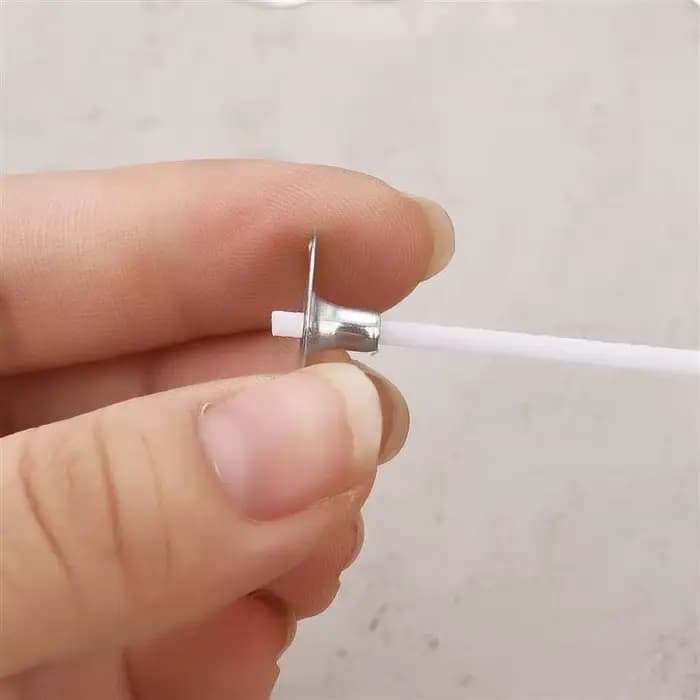 Mèches de bougie sans base, noyau en pur coton pour bricolage, cire, bougies faites à la main, outils exécutifs, avertissement sans fumée, 8 ~ 20cm, 50 pièces