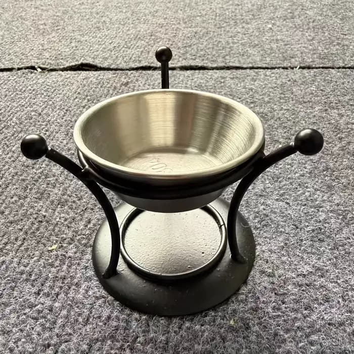 Diffuseur d'huiles essentielles en résine, brûleur d'aromathérapie rétro portable, porte-bougie créatif, chauffe-huiles essentielles, 1 pièce