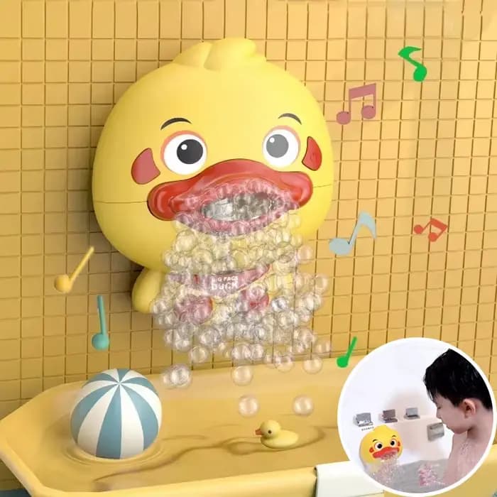 Jouet de bain pour bébé, canard à bulles, drôle, pour tout-petits, piscine, baignoire, Machine à savon, jouets de salle de bain pour enfants