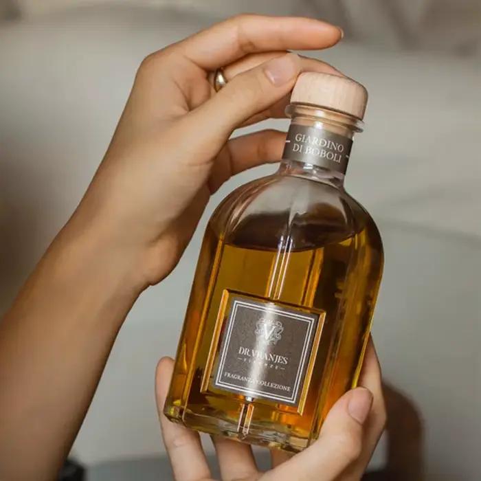 250ml DV sans flamme Rosso Nobile vin rouge cuir ébène aromathérapie Oud
