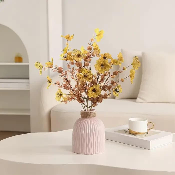 Arrangements floraux séchés pour mariage, décoration artificielle, ornement réaliste pour porche, porte d'entrée, fête, jardin de mariage