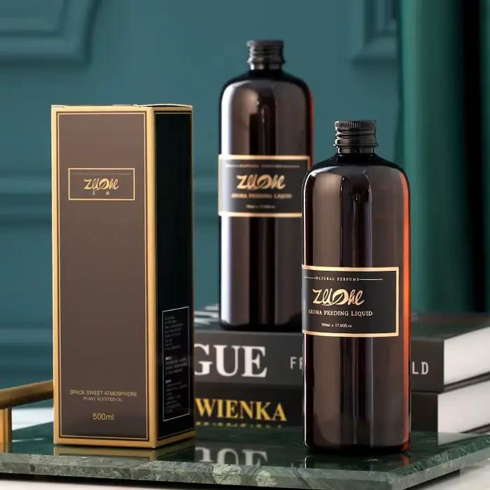 Supplément d'huile essentielle d'aromathérapie sans flamme, huile de parfum longue durée, liquide pour maison, hôtel, SPA, huile de remplacement de parfum