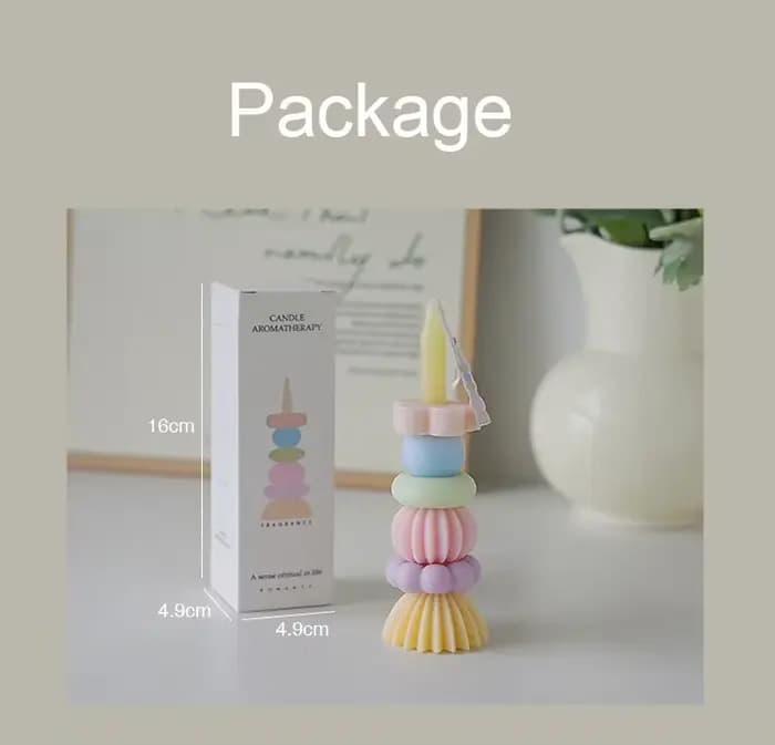 Bougie parfumée à longue tige, bricolage, aromathérapie, cire de soja, pour mariage, anniversaire, fête, décoration de la maison
