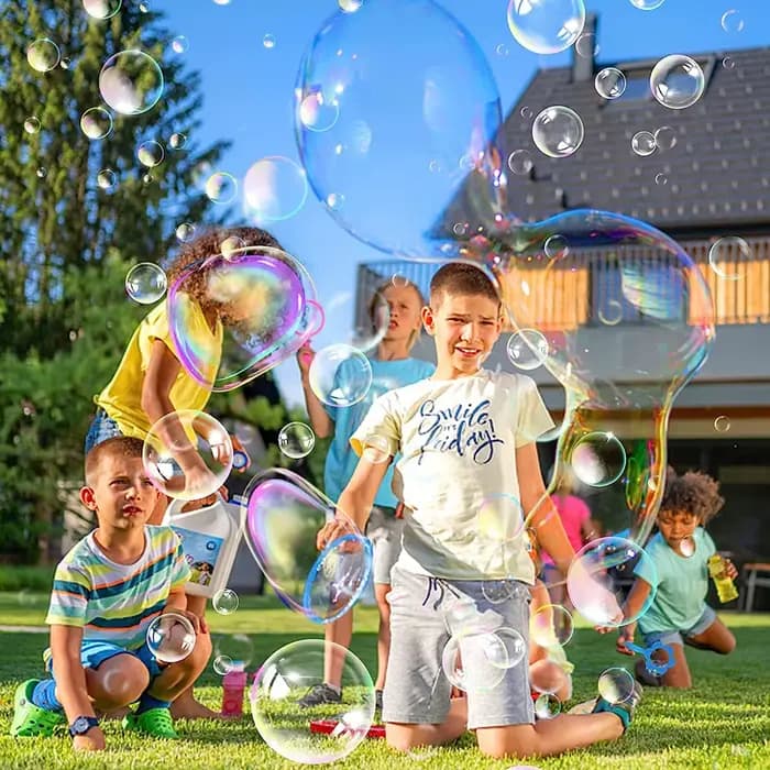 3/7 pièces outils de soufflage de bulles ensemble de bâtons de bulles de savon jouets de soufflage de bulles jouets amusants pour enfants en plein air jouets interactifs en famille