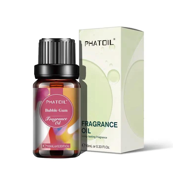PHATOIL 10ml huile parfumée pour bougies faisant diffuseur noix de coco vanille café noir opiumm ange La Vie Est Belle gomme à bulles