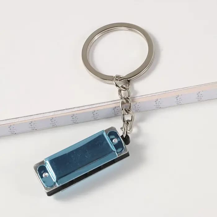 Pendentifs de sac en forme d'instruments de musique spéciaux, cadeaux pour porte-clés harmoniques, pendentifs suspendus, porte-clés harmonica, porte-clés