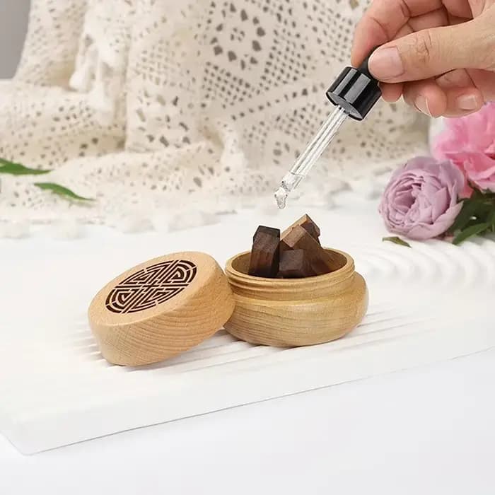 Boîte en bois de parfum Antique Portable sans parfum, diffuseur d'arôme, articles de décoration, salon, chambre à coucher, voiture, accessoires pour la maison