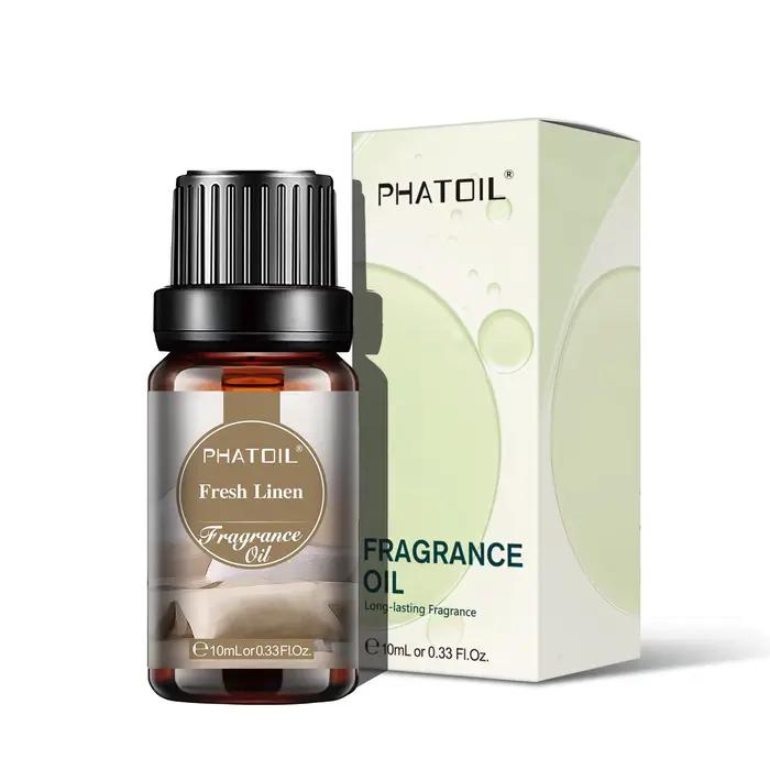 PHATOIL 10ml huile parfumée pour bougies faisant diffuseur noix de coco vanille café noir opiumm ange La Vie Est Belle gomme à bulles