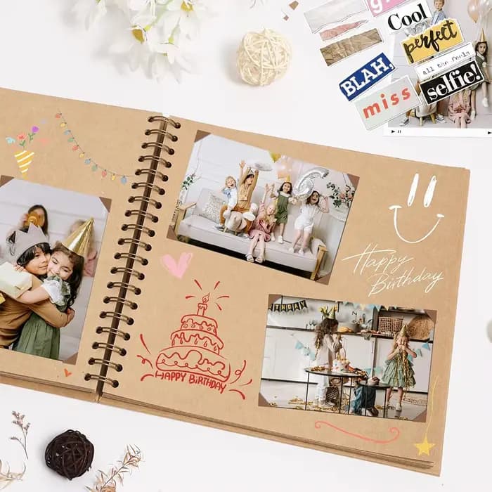 Album photo DIY de 8 pouces