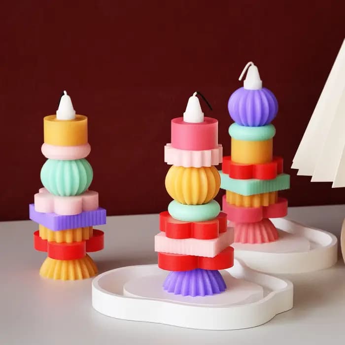 Moule en Silicone à couches empilables