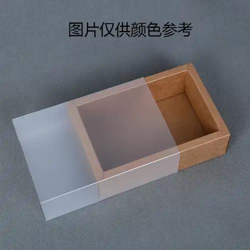 Boîte cadeau en carton marron, noir et blanc, petite boîte à bijoux, emballage pour chocolat et bonbons, 10 pièces