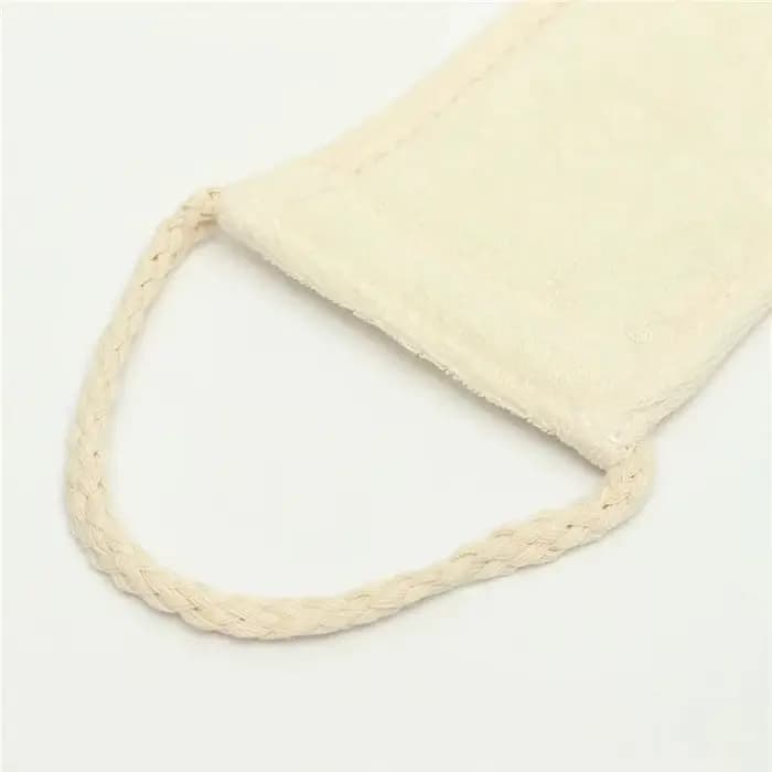 Douche de bain en luffa exfoliante douce naturelle unisexe