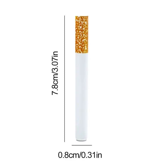 Ensemble de jouets à bulles amusants en forme de cigarette, mini baguette à bulles en métal en forme de cigarette avec liquide à bulles, machine à bulles en métal portable pour l'extérieur