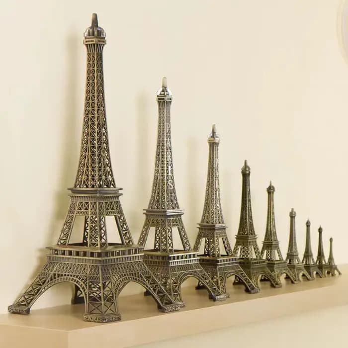 Tour Eiffel de Paris en Bronze
