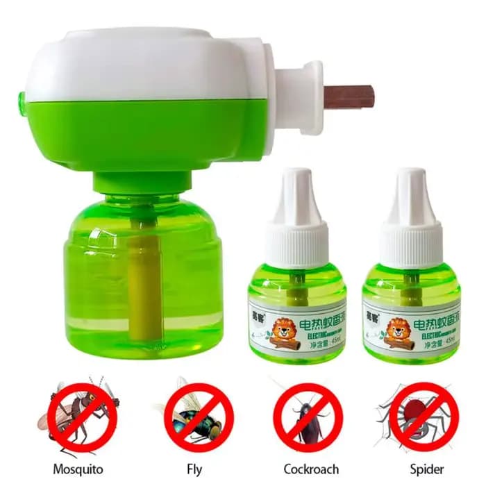 Rechargeurs 45ml Portable électrique moustique bobine chauffage Anti moustique tueur mouche insectes répulsif inodore moustique bobine liquide