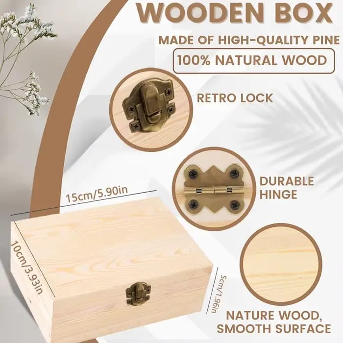 Boîte de mémoire florale personnalisée en bois, boîtes Keepplex de mariage, cadeau pour la mariée et le marié, nom personnalisé, cadeau unique, urgence