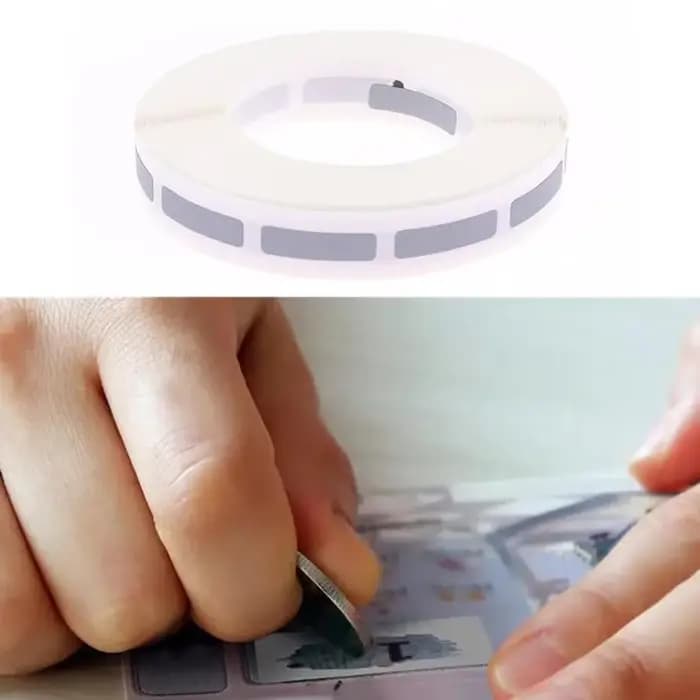 Étiquettes à gratter Gris Argent Or
