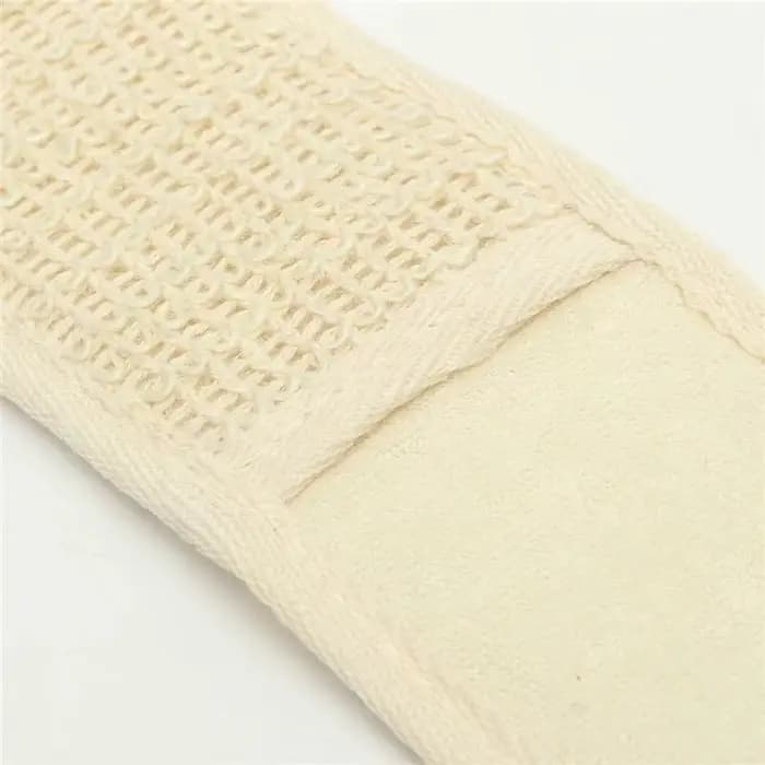 Douche de bain en luffa exfoliante douce naturelle unisexe