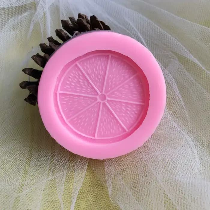Moule en Silicone pour Fondant en tranches de fruits, Orange, agrumes, citron, chocolat, outils de décoration de gâteaux, accessoires de cuisine