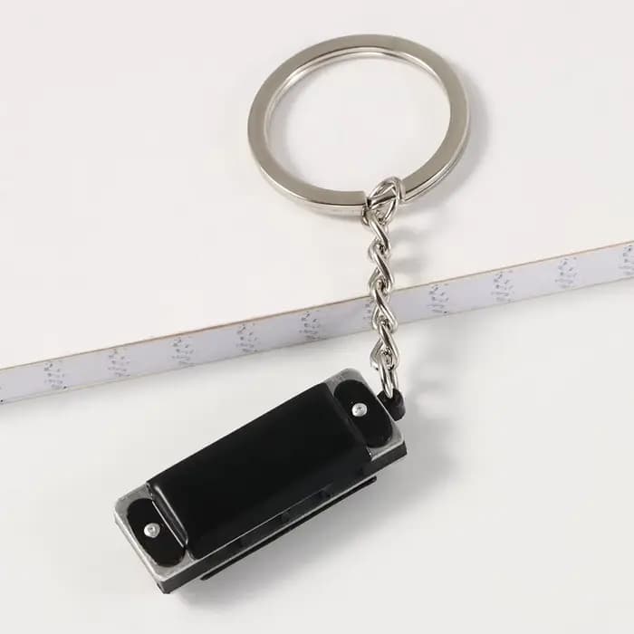 Cadeaux pour enfants Instruments à vent en bois Instruments de musique porte-clés harmonique en forme d'harmonica porte-clés pédales suspendues porte-clés