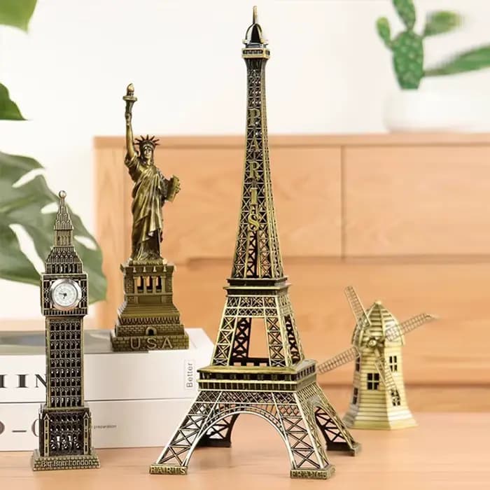 Tour Eiffel de Paris en Bronze