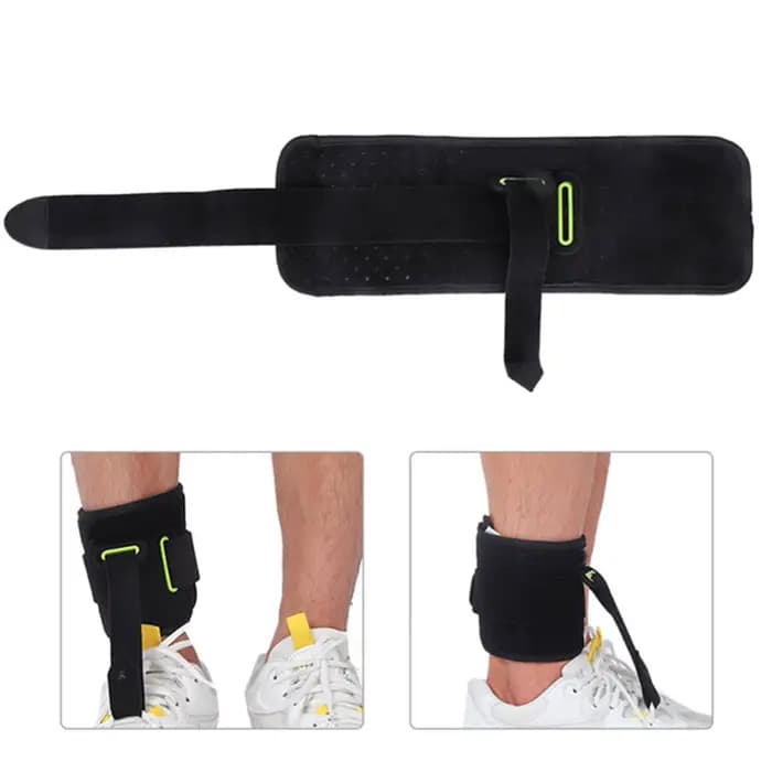 Outil orthopédique de goutte de pied réglable, support de rinçage réglable, outil de soin des pieds, fonction de ration posturale, attelle de jour